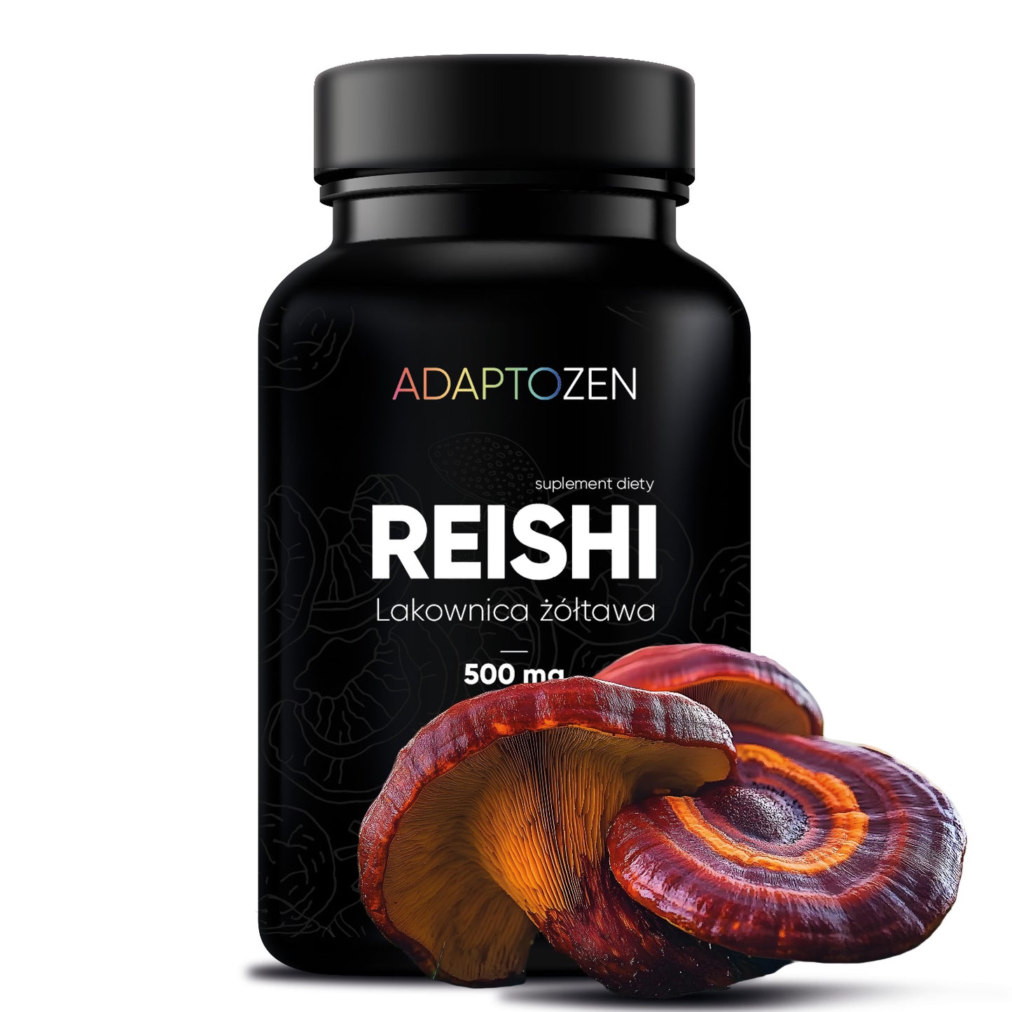 Adaptozen REISHI ekstrakt z lakownicy żółtawej, 60 kapsułek