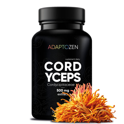 Adaptozen Cordyceps ekstrakt z maczużnika, 60 kapsułek